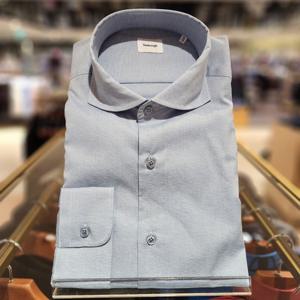 [레노마] 밴브루 수입원단 솔리드 와이드카라 BLFSL1115BU