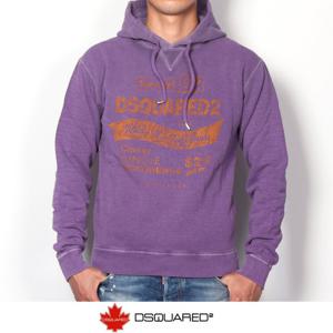 디스퀘어드 맨 후드티 바이올렛(COL.403) 74GU0027