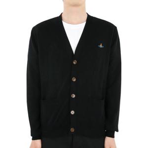 디몬트 23 F/W 비비안웨스트우드 남성 캐시미어 가디건(블랙) 2701000P Y0010 N401