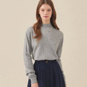 [매긴]베이직 모크넥 소프트 니트_PBMF5W1KT2041