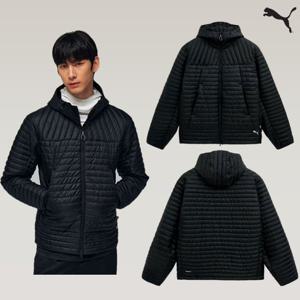 푸마 남성용 경량후드패딩 자켓 529478 01