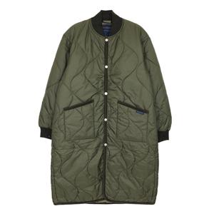 라벤헴 여성 올리브 그린 봄버 퀼팅 자켓 코트 LV10109 G97