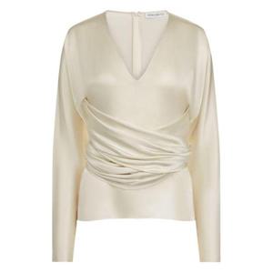 니나리찌 블라우스 25ACTO021VI0530 U1230 WHITE