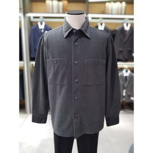 [지오지아]MARIO코듀로이 원단 오버핏 아우터형 셔츠 ABE4WC3101 DGR