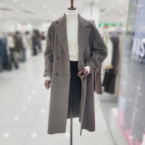 [비지트인뉴욕]테일러드 핸드메이드 더블브레스트 롱코트VBBHC30