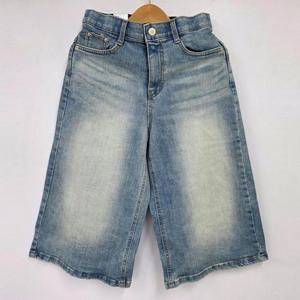 빅사이즈 505 라이즈청와이드6부팬츠 DLOU426