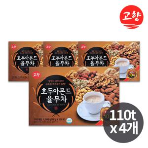 고향 호두 아몬드 율무차 110T X4개 1box