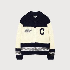 커버낫긴팔티 JQS CO2504KT31-NA 코위찬 가디건 Navy