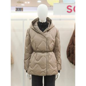 [숲]벨티드 덕다운 후드 점퍼(SBXDO27)