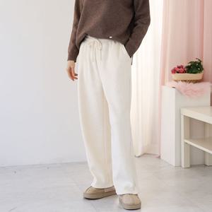 [웬디즈갤러리]포그니 융기모 와이드 팬츠 / 겨울바지 데일리 TPT118