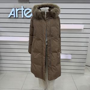 [아르테]폭스후드 덕다운 롱코트  DQDPDH300
