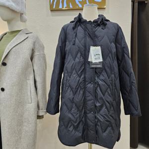 [앤클라인]중기장 후드 덕다운점퍼AX3G4DH0050