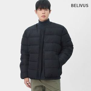 빌리버스 남자 남성 데일리 오버핏 다운라이크 보온 웜업 경량패딩 BHZ031