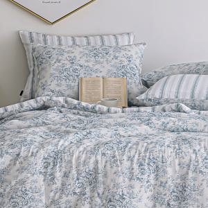 [샤이닝홈 서온]벨누아 코튼 레이온 차렵이불 베개세트 S