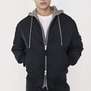 [지오다노] 남자 겨울 후드 패딩바머 592007