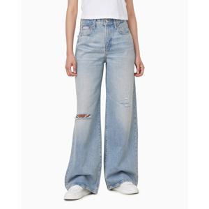 [캘빈클라인 진]여성 와이드 레그핏 미드 미드 블루 데님 47D745G