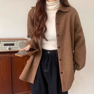 플로우 양털 셔츠_FG4LS002