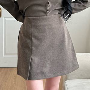 나야홍 / 빅사이즈 512 언발트임포인트치마바지 DLTT621