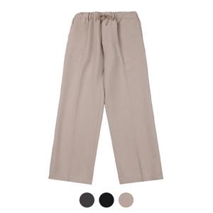 [모로엠]베이직 3컬러 간절기 와이드 밴딩슬랙스 PRC-SLA-162