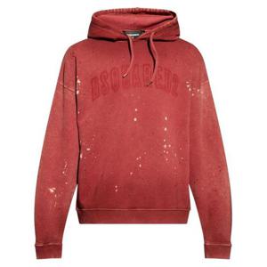 디스퀘어드2 후드 티셔츠 S74GU0818 S25030 305 Red