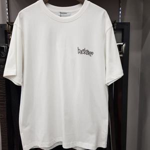 [버커루]B252Z1001P - 유니 아스킨 루즈핏 페인팅 로고 반팔 티