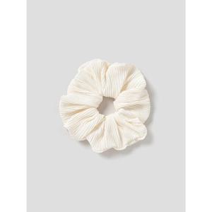 (356196AM30) [에잇세컨즈] 기모 플리츠 스크런치  아이보리