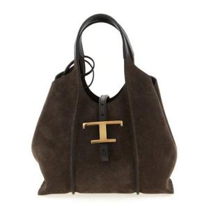 TOD S 토즈 26SS T 타임리스 스웨이드 쇼퍼백 미니 (XBWTSBA9100P3A S808)