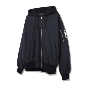 지프 남녀공용 패딩 항공점퍼 MA-1 JO3JPU256BK