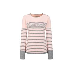 [제이제이 지고트]골지 레터링 보트넥 풀오버 니트(GPAA1POJ31)