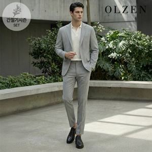 [올젠] 다크베이지 셋업 수트 (ZOE1KG1311_ZOE1PP1311_DBE)