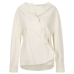 [파슨스] Button Wrap Blouse [WHRTABL01]