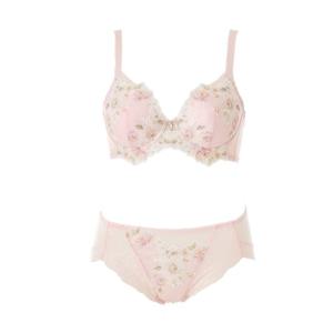 와코루 (E컵+힙레이스팬티) 26SS 봄광고 화사한 플라워자수 [WBRC261EPTC261A]