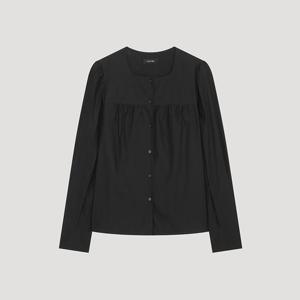 [시스티나]25 SS 셔링 스퀘어넥 블라우스 AWWBLP11060