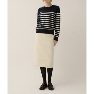 [리스트][LIST] 울 스트라이프 숄더 버튼 니트_TSKPOP82080