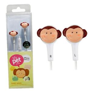 JMds 미니플러스 미니어처 스마트폰 이어폰 원숭이 (EPA-05)