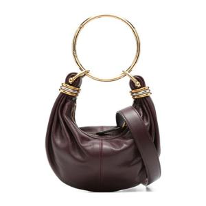 끌로에 라운드 메탈 핸들 미니 호보백 CH25AS623O37 602