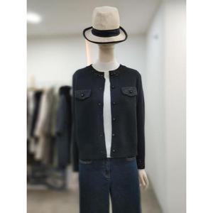 SI 세이브존04 하트버튼 비즈포인트 모 가디건 SLC2129190BK