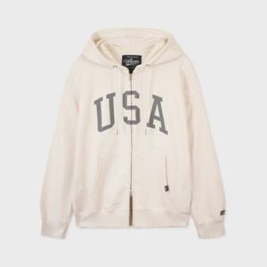 [후아유]남녀공용 USA Over fit Hood Zip-up WHMZG2291U