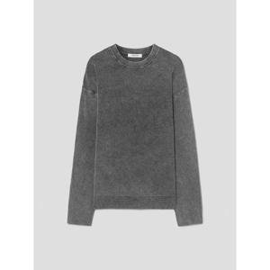 (456151CC44) [에잇세컨즈] 부클 다잉 빈티지 라운드 니트  애쉬