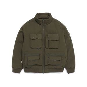 내셔널지오그래픽 NATIONALGEOGRAPHIC N254UDW110 [NRN] 유틸리티 봄버 구스다운 점퍼 OLIVE KHAKI N254UDW110831 328983