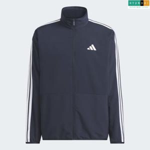 아디다스 현대백화점 [MAN] 3-스트라이프 레귤러 핏 라이트 우븐 트랙 탑 KR8908 인기트랙탑 [현대백화점 쇼핑백 증정]