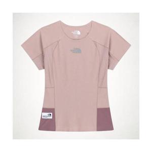 노스페이스 NT7UR80K 화이트라벨 여성 스피드온 반팔 라운드티 GRAYISH PINK 1694524