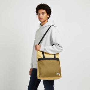 STUSSY 스투시 라이트 웨이트 토트 백 134224 GOLD