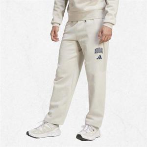 아디다스 컬리지어트 팬츠 (JM9177) 레귤러핏 플리스 기모 면팬츠 베이지 2499480