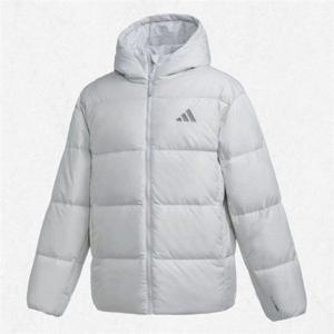 아디다스 BASIC DOWN J K (KH2061) 다운 재킷 오리털 라이트그레이 2533411