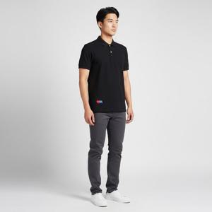 꼼데가르송  COMME DES GARCONS X 인베이더 더블와펜 남성 카라 반팔티셔츠 AZ T336 051 1