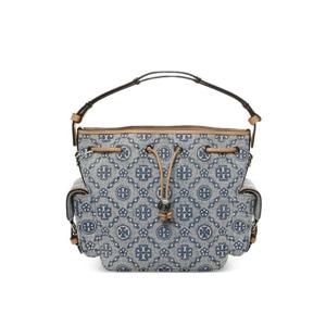 토리버치  T 모노그램 드로스트링 버킷 백 181216