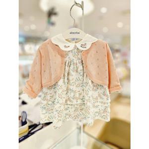 [압소바 의류] 릴 가디건 원피스세트 26년봄신상 (A1A125101)