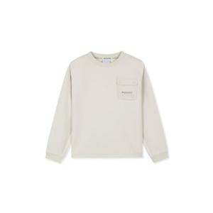 [디스커버리키즈US] (DKTR24061-IVS) 키즈 우븐포켓 맨투맨