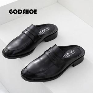 갓슈 에솨이 소가죽페니 블로퍼 구두슬리퍼 남성구두